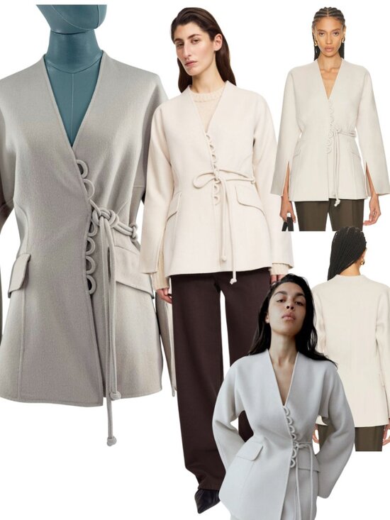 By Malene Birger Jackets & Blazers - 🆕 BY MALENE BIRGER 🧿 NWOT Lalou Wool Blazer, Cream - Sz EU 36 / Small
